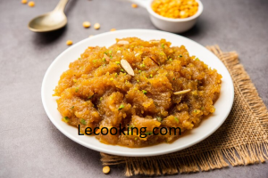 besan halwa shira sheera is rich dessert made with gram flour ghee sugar 466689 88446