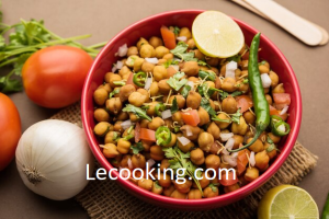 black chickpea chaat kala chana chat recipe is popular snack recipe from india served bowl selective focus 466689 19356