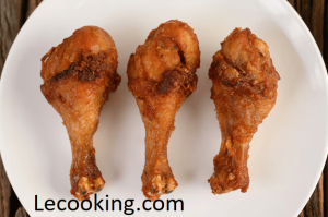 fried chicken legs white plate 1150 21042