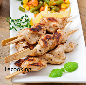 grilled chicken bamboo skewers 2829 14346