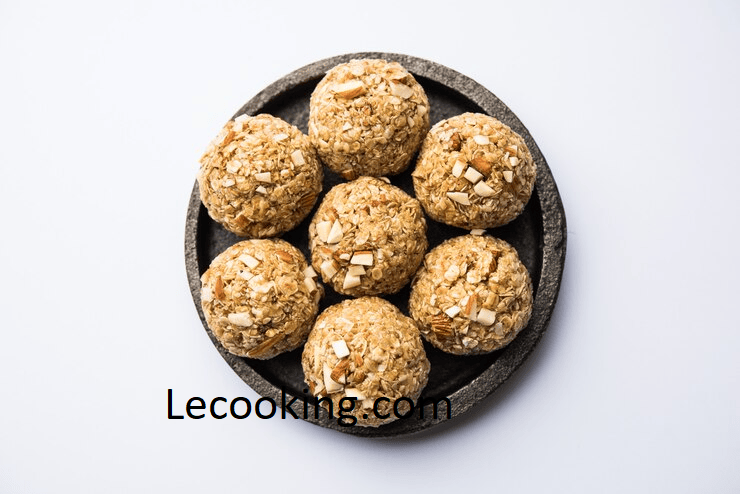 oats laddu ladoo also known as protein energy balls served plate bowl selective focus 466689 30053